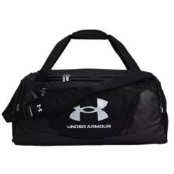 Torba sportowa Under Armour Undeniable 5.0 MD. Czarne torby sportowe Under Armour, bez wzorów, z materiału. Za 190.99 zł.