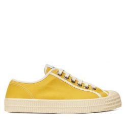 Trampki Novesta. Żółte trampki Novesta, bez wzorów, retro, bez zapięcia. Za 339.99 zł.