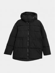 Outhorn Kurtka puchowa OTHAW23TDJAF251 Czarny Regular Fit. Czarne kurtki Outhorn, na zimę, l, bez wzorów, z puchu, bez kaptura. Za 219.99 zł.