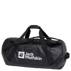 Torba podróżna Jack Wolfskin Expdn Duffle. Czarne torby podróżne Jack Wolfskin, bez wzorów. Za 579.99 zł.