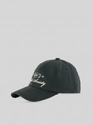 4F Czapka z daszkiem strapback damska - zielona XS/S (56cm). Zielone czapki z daszkiem 4f, na lato, bez wzorów, z bawełny, sportowe. Za 69.99 zł.