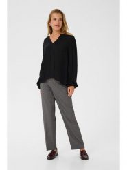 Kaffe Bluzka w kolorze czarnym rozmiar: 44. Czarne bluzki Kaffe, s, bez wzorów, z wiskozy, klasyczne, bez kołnierzyka, bez ramiączek. Za 86.99 zł.