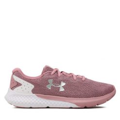 Buty do biegania Under Armour. Czerwone buty do biegania Under Armour, bez wzorów, bez zapięcia, do biegania. Za 269.99 zł.
