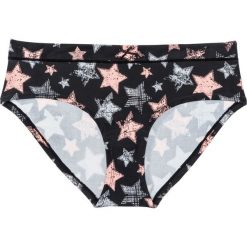 Figi "panty" bonprix czarny wzorzysty. Figi marki KALENJI. Za 21.99 zł.
