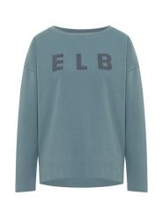 ELBSAND Bluza "Alaia" w kolorze niebieskim rozmiar: S. Niebieskie bluzy ELBSAND, s, bez wzorów, bez kaptura. Za 163.26 zł.