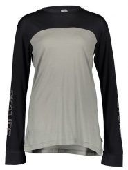 PICTURE Koszulka funkcyjna "Malyn" w kolorze czarno-szarym rozmiar: S. Czarne t-shirty sportowe Picture, s, bez wzorów, z wełny, bez ramiączek, outdoorowe. Za 140.86 zł.
