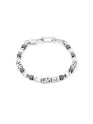 COEUR DE LION Bransoletka z hematytami i howlitami rozmiar: onesize. Szare bransoletki COEUR DE LION, z hematytem, srebrne. Za 436.14 zł.