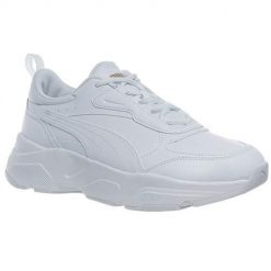Buty damskie sportowe Puma CASSIA SL. Białe buty sportowe lifestyle Puma, bez wzorów, z gumy, sportowe, bez zapięcia. Za 359.99 zł.