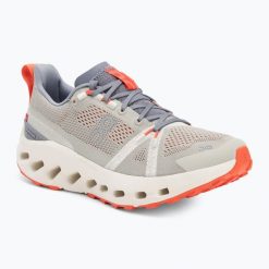 Buty do biegania damskie On Cloudsurfer Trail. Szare buty do biegania On, bez wzorów, bez zapięcia, do biegania. Za 569.99 zł.