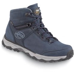 Buty trekkingowe damskie MEINDL Vakuum Lady Walker. Niebieskie trekkingi MEINDL, bez wzorów, z gore-texu, bez zapięcia, trekkingowe, gore-tex. Za 1,199.90 zł.