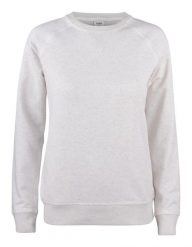 Clique Premium OC Roundneck Women bluza damska z bawełny organicznej – nature. Szare bluzy CLIQUE, s, bez wzorów, z bawełny, bez kaptura. Za 233.08 zł.