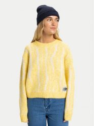 Quiksilver Sweter Selwyn EQWSW03031 Żółty Cropp Fit. Żółte swetry Quiksilver, m, bez wzorów, z syntetyku, bez ramiączek. Za 369.99 zł.