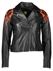 Buffalo Skórzana kurtka w kolorze czarnym rozmiar: 38. Czarne kurtki Buffalo, bez wzorów, z materiału, bez kaptura. Za 339.99 zł.