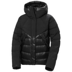 Damska kurtka puchowa Helly Hansen Bliss. Czarne kurtki Helly Hansen, l, bez wzorów, z puchu, bez kaptura. Za 1,388.50 zł.