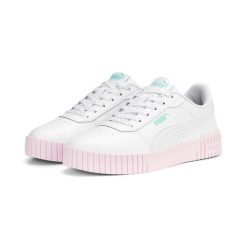 Buty Sportowe Damskie Puma Carina 2. Yummy. Białe buty sportowe lifestyle Puma, bez wzorów, z gumy, casualowe, bez zapięcia. Za 384.00 zł.