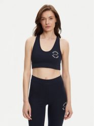 Tommy Hilfiger Biustonosz top UW0UW05891 Granatowy. Niebieskie biustonosze Tommy Hilfiger, xl, bez wzorów, z bawełny, bez kołnierzyka, bez ramiączek. Za 179.99 zł.