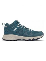 Columbia Buty trekkingowe "Peakfreak II" w kolorze turkusowym rozmiar: 37. Niebieskie buty trekkingowe Columbia, bez wzorów, bez zapięcia, outdoorowe. Za 344.95 zł.