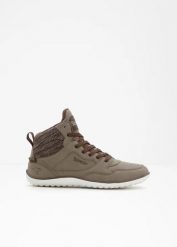 Buty barefoot marki Kangaroos z elastyczną podeszwą. Szare buty sportowe lifestyle bonprix, bez wzorów, sportowe, bez zapięcia. Za 189.99 zł.