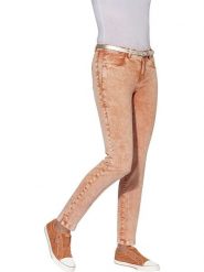 WITT WEIDEN Dżinsy - Slim fit - w kolorze pomarańczowym rozmiar: 38. Pomarańczowe jeansy WITT WEIDEN, bez wzorów, klasyczne. Za 56.79 zł.