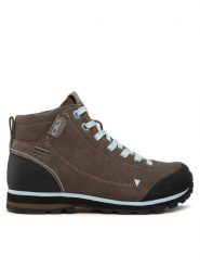 CMP Trekkingi Elettra Mid Wmn Hiking Shoes Wp 38Q4596 Szary. Szare buty trekkingowe CMP, ze skóry, bez zapięcia. Za 379.99 zł.