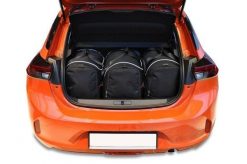 Torby Do Bagażnika Opel Corsa 2019+ 3Szt Kjust. Czarne torby podróżne KJUST, bez wzorów, z kauczuku. Za 780.00 zł.