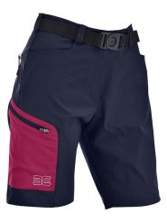Maul Sport Bermudy trekkingowe "Laval 3XT" w kolorze granatowym rozmiar: 38. Niebieskie spodnie dresowe Maul Sport, bez wzorów, z materiału. Za 196.88 zł.