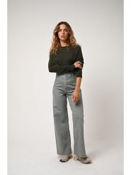 AUTHENTIC CASHMERE Kaszmirowy sweter "Ecrin" w kolorze khaki rozmiar: XL. Brązowe swetry AUTHENTIC CASHMERE, xl, bez wzorów, z kaszmiru, bez ramiączek. Za 202.50 zł.
