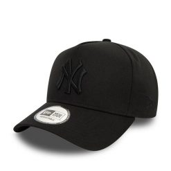 Czapka z daszkiem New Era. Czarne czapki z daszkiem New Era, bez wzorów. Za 139.99 zł.