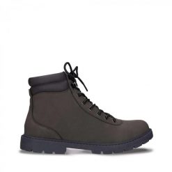 Buty trekkingowe Nae Vegan Shoes Adar. Szare buty trekkingowe NAE VEGAN SHOES, z gumy, bez zapięcia. Za 622.50 zł.
