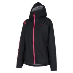 Damska kurtka wodoodporna La Sportiva Pocketshell. Czarne kurtki do biegania La Sportiva, m, bez wzorów, z poliamidu, bez kaptura, do biegania. Za 709.00 zł.