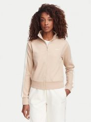 Guess Bluza V6YQ26 K5140 Beżowy Regular Fit. Brązowe bluzy Guess, m, z aplikacjami, z bawełny, bez ramiączek, bez kaptura. Za 434.99 zł.