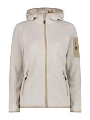 CMP Kurtka polarowa w kolorze beżowym rozmiar: 38. Brązowe kurtki CMP, bez wzorów, z materiału, bez kaptura. Za 166.10 zł.