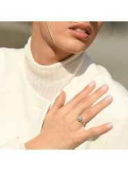 DIAMOND & CO Złoty pierścionek "Rosie" z diamentami rozmiar: 58. Białe pierścionki Diamond & Co, z diamentem, złote. Za 1,826.99 zł.