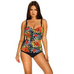 Strój kąpielowy damski jednoczęściowy plażowy Self Toscana. Czarne stroje jednoczęściowe SELF HEAT, bez wzorów, sportowe. Za 220.39 zł.