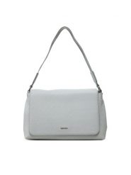 Calvin Klein Torebka Ck Must Satchel_Mono K60K613181 Szary. Szare torebki klasyczne Calvin Klein, bez wzorów, ze skóry, bez dodatków. Za 379.99 zł.
