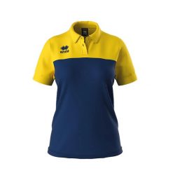 Damska koszulka polo Errea Bonnie. Niebieskie t-shirty sportowe ERREA, bez wzorów, bez ramiączek. Za 196.50 zł.
