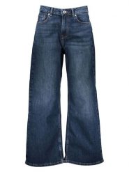 Pepe Jeans Dżinsy "Jaimy" - Loose fit - w kolorze granatowym rozmiar: W27/L30. Niebieskie jeansy Pepe Jeans, l, z aplikacjami, z jeansu, klasyczne, z podwyższonym stanem. Za 179.22 zł.