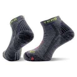 TEKO Enduro Light Half Cushion Granite - XL. Szare skarpetki sportowe TEKO, bez wzorów, trekkingowe. Za 52.00 zł.