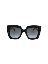 Jimmy Choo Damskie okulary przeciwsłoneczne w kolorze czarnym rozmiar: 53. Czarne okulary przeciwsłoneczne Jimmy Choo, bez wzorów, z tworzywa sztucznego, sztuczne. Za 389.95 zł.