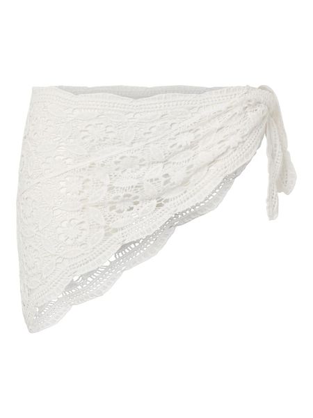 Pieces Chusta "Manilla" w kolorze białym rozmiar: onesize. Białe chusty Pieces, bez wzorów, z bawełny. Za 86.95 zł.