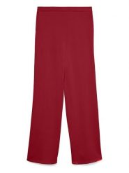 Vero Moda Spodnie w kolorze bordowym rozmiar: M. Czerwone spodnie materiałowe Vero Moda, bez wzorów, z materiału. Za 139.95 zł.