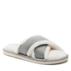 Kapcie Home & Relax. Szare kapcie Home & Relax, bez wzorów. Za 69.99 zł.