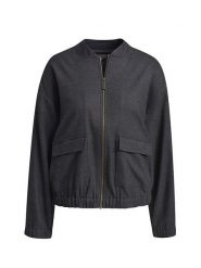 Milano Italy Kurtka w kolorze czarnym rozmiar: 38. Czarne kurtki Milano Italy, bez wzorów, z wełny, bez kaptura. Za 260.99 zł.