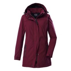 Damska wodoodporna kurtka softshell Killtec GW 36. Brązowe kurtki Killtec, bez wzorów, z softshellu, bez kaptura. Za 606.15 zł.