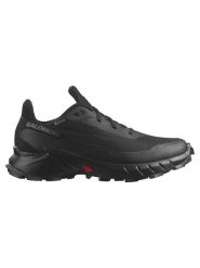 SALOMON Buty "Alphacross 5" w kolorze czarnym do biegania rozmiar: 41. Czarne buty do biegania Salomon, bez wzorów, z gore-texu, bez zapięcia, do biegania, gore-tex. Za 293.45 zł.