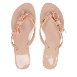 Japonki Melissa. Czerwone japonki Melissa, bez wzorów. Za 219.99 zł.