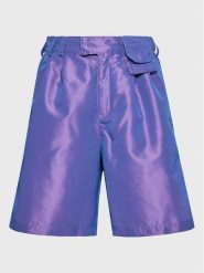 Reebok Szorty materiałowe NAO SERATI HN9115 Fioletowy Relaxed Fit. Fioletowe szorty Reebok, bez wzorów, z materiału. Za 129.99 zł.