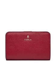 Furla Portfel Camelia WP00314 HSF000 CGQ00 Bordowy. Czerwone portfele Furla, bez wzorów, ze skóry. Za 719.99 zł.