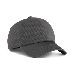 Czapka z daszkiem Essentials Elevated PUMA. Szare czapki z daszkiem Puma, bez wzorów, sportowe. Za 99.00 zł.