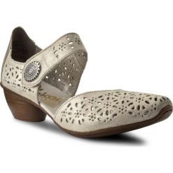Półbuty RIEKER - 43755-62 Braun. Czółenka marki Kazar. W wyprzedaży za 179.00 zł.